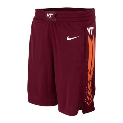 Virginia Tech Nike Basketball Flex Rep Shorts
