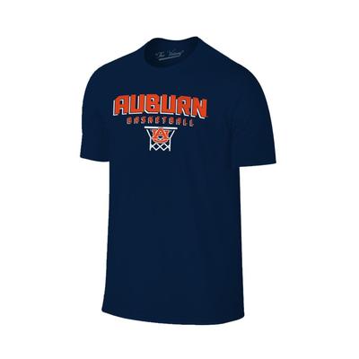 Auburn Basketball with Net Tee Shirt