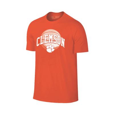Clemson Arch Basketball Tee Shirt