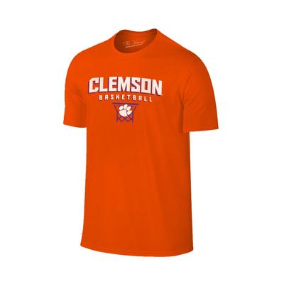 Clemson Basketball with Net Tee Shirt