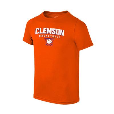 Clemson Youth Basketball with Net Tee Shirt