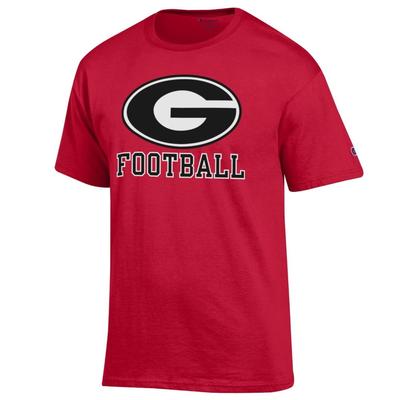 Georgia Giant Circle G Football Tee Shirt