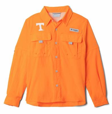 Tennessee Columbia Youth Bahama Long Sleeve Shirt