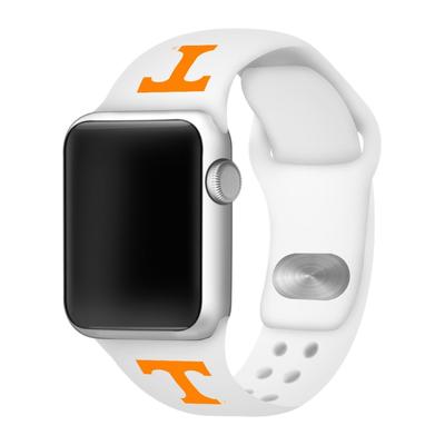 Tennessee Apple Watch White Silicon Sport Band 38/40 MM