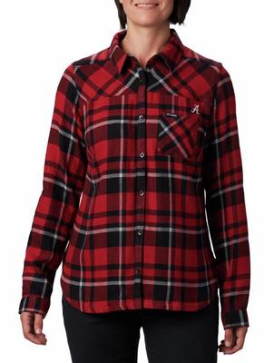 Alabama Columbia Women's Flare Gun Flannel
