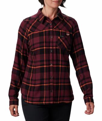 Virginia Tech Columbia Women's Flare Gun Flannel