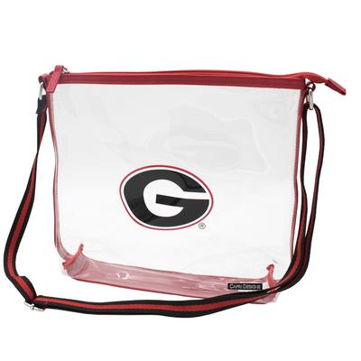 Georgia Capri Designs UGA Clear Simple Tote