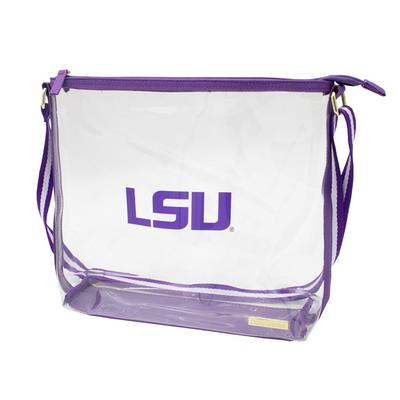 LSU Capri Designs LSU Clear Simple Tote