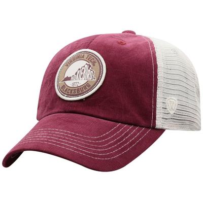Virginia Tech Top of the World Control Hat