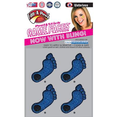 Fandazzler Tar Heel Face Decal 4-Pack