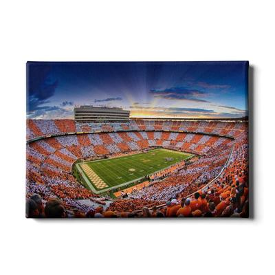 Tennessee 24x16 Checkerboard Sunset
