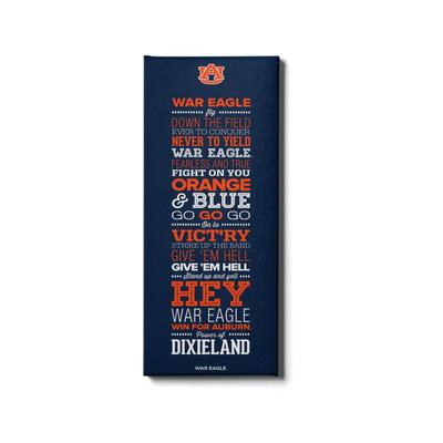 Auburn 12x32 Auburn War Eagle Canvas