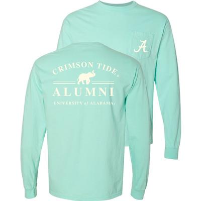 Alabama Alumni Comfort Colors Long Sleeve Pocket Tee