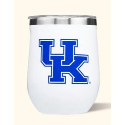 Kentucky Corkcicle 12oz Stemless Wineglass