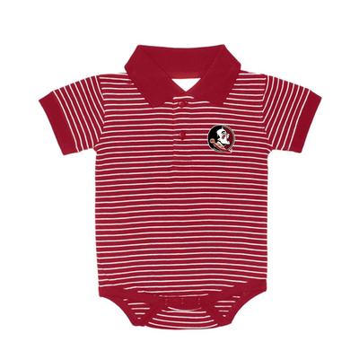 FSU Stripe Polo Creeper