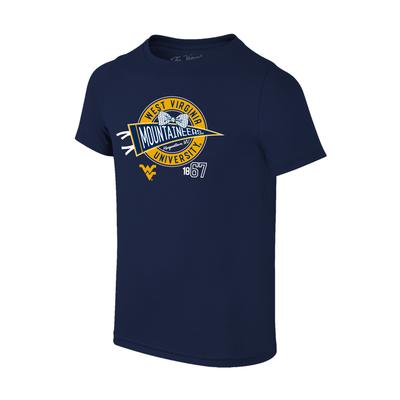 West Virginia Youth Girls Pennant Tee Shirt