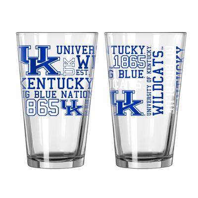 Kentucky 16oz Spirit Pint Glass