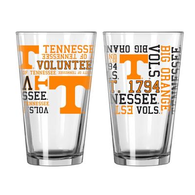 Tennessee 16oz Spirit Pint Glass