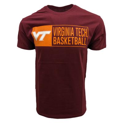 Virginia Tech Basketball Stack T-Shirt