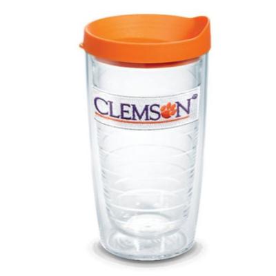 Clemson 16 oz. Logo Tumbler