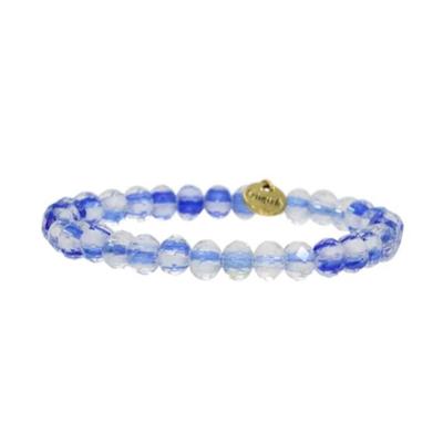 Erimish Blue and White Travis Stackable Bracelet
