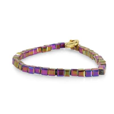 Erimish Purple Saul Stackable Bracelet