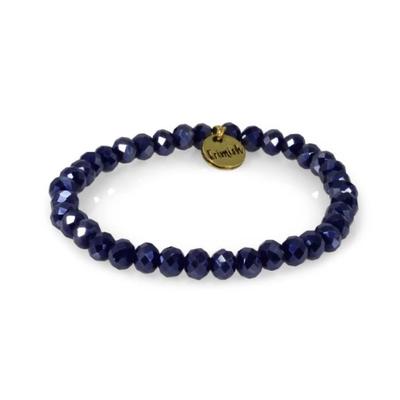 Erimish Navy Fountain Stackable Bracelet