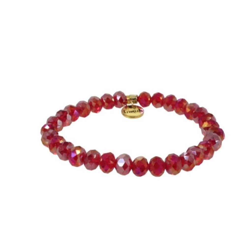 Erimish Maroon Fiesta Stackable Bracelet