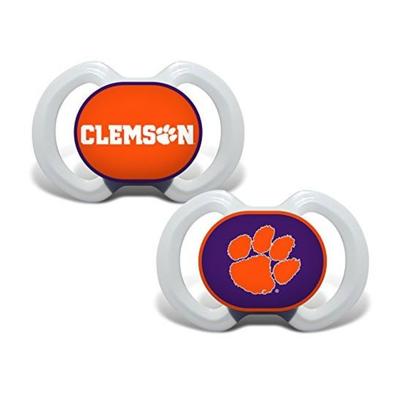 Clemson Pacifier 2-Pack