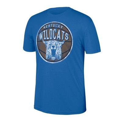 Kentucky Retro Basketball Tri-Blend Tee