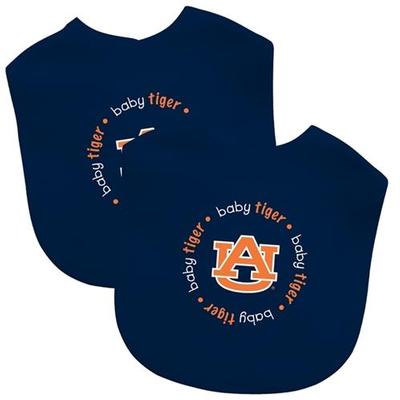Auburn Baby Tiger Bib Set 2 pack