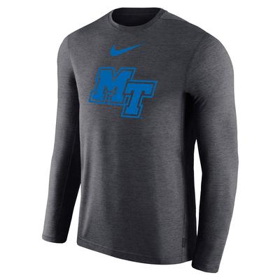 MTSU Nike Long Sleeve Coaches Tee