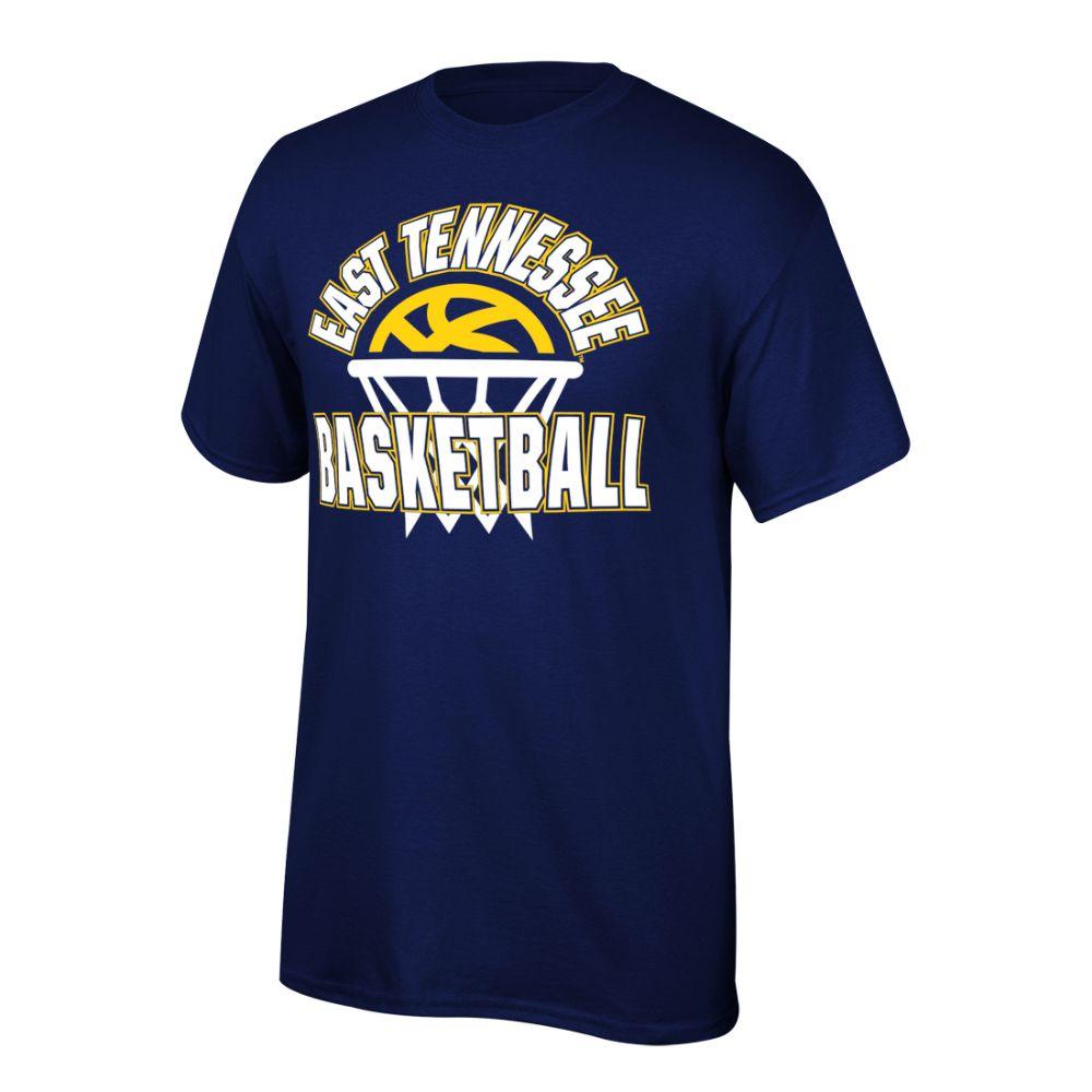 ETSU | ETSU Youth Arch with Basketball in Net Tee Shirt | Alumni Hall