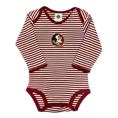 FSU Infant Stripe L/S Bodysuit