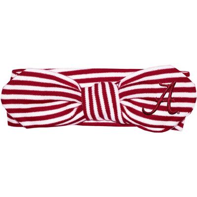 Alabama Infant Striped Knot Hair Band