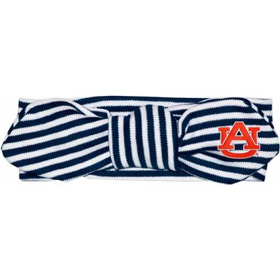 Auburn Infant Striped Knot Hair Band