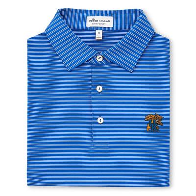 Kentucky Peter Millar Mascot Stripe Jersey Polo