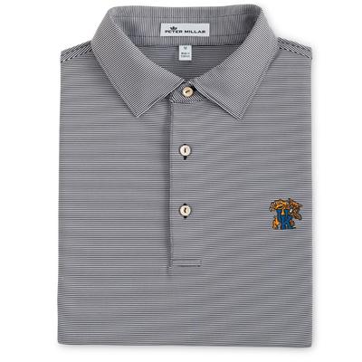 Kentucky Peter Millar Jubilee Stripe Jersey Polo
