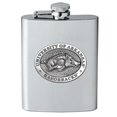 Arkansas Heritage Pewter Flask