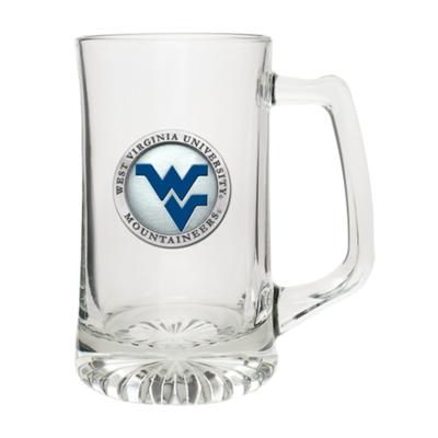 West Virginia Heritage Pewter Blue WV Super Stein