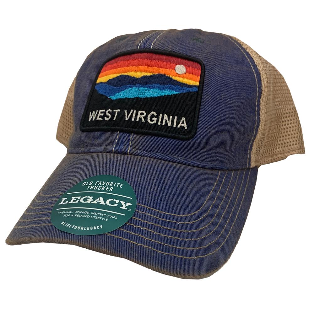 old wvu baseball logo hat