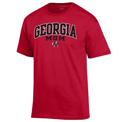 Georgia Mom Arch Red S/S Tee