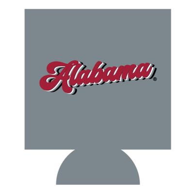 Alabama Retro Script Can Cooler