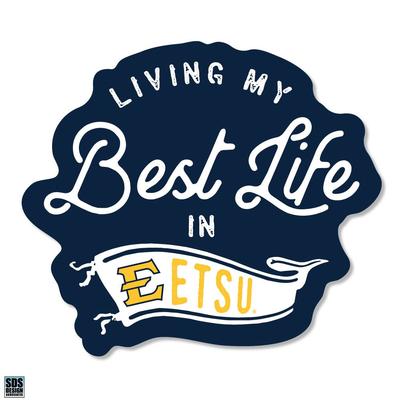ETSU SDS Design Best Life Decal
