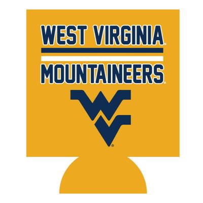 West Virginia Bar Logo Can Cooler