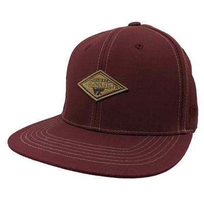 Virginia Tech Springlake Patch Flatbrim Hat