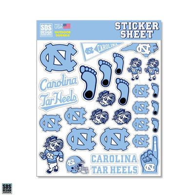 UNC SDS Design Sticker Sheet