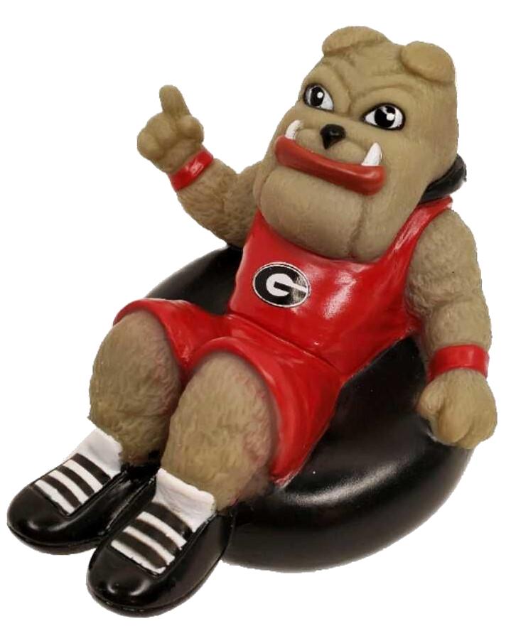 Dawgs Hairy Dawg Rubber Tubbers Bath Toy Alumni Hall