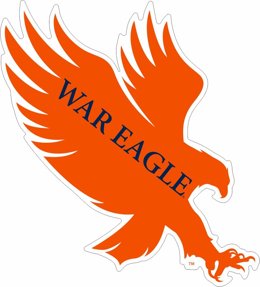 AUB War Eagle 4' Decal Alumni Hall