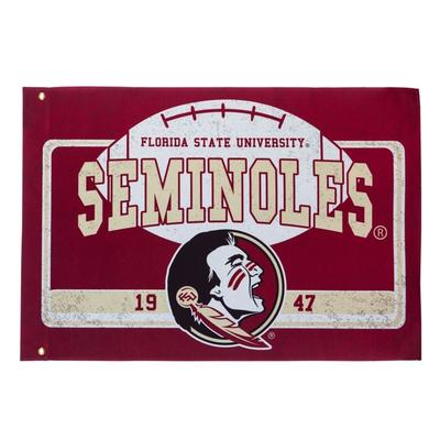 Florida State Evergreen Estate Linen Flag